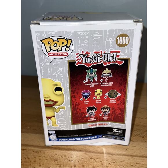 Funko Pop! Yu-Gi-Oh! Ojama Yellow #1600 - Picture 3 of 5